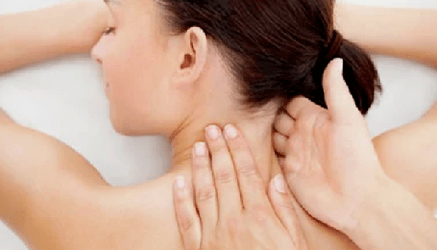 Tratamento da osteocondrose cervical con masaxe